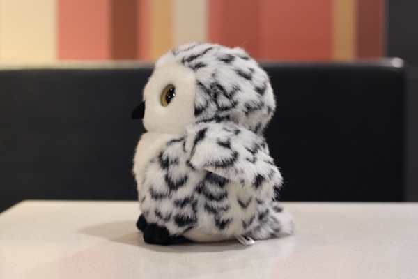 realistic lifelike owl toy