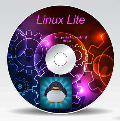 Linux Lite Install DVD CD 64bit (all versions) - LTS Live Bootable Desktop USA