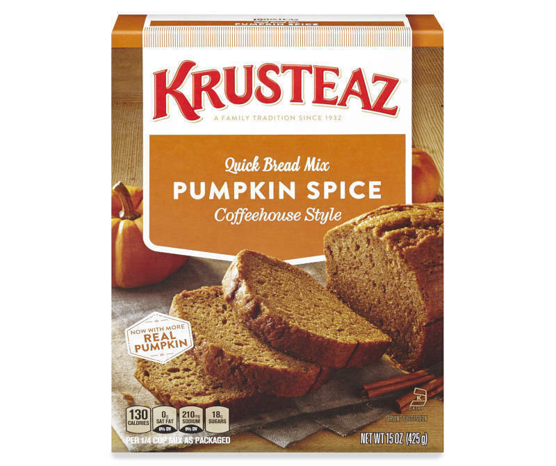 Krusteaz Pumpkin Spice Cake Bread Mix -  Waffles, Cookies, Muffins, Pancakes