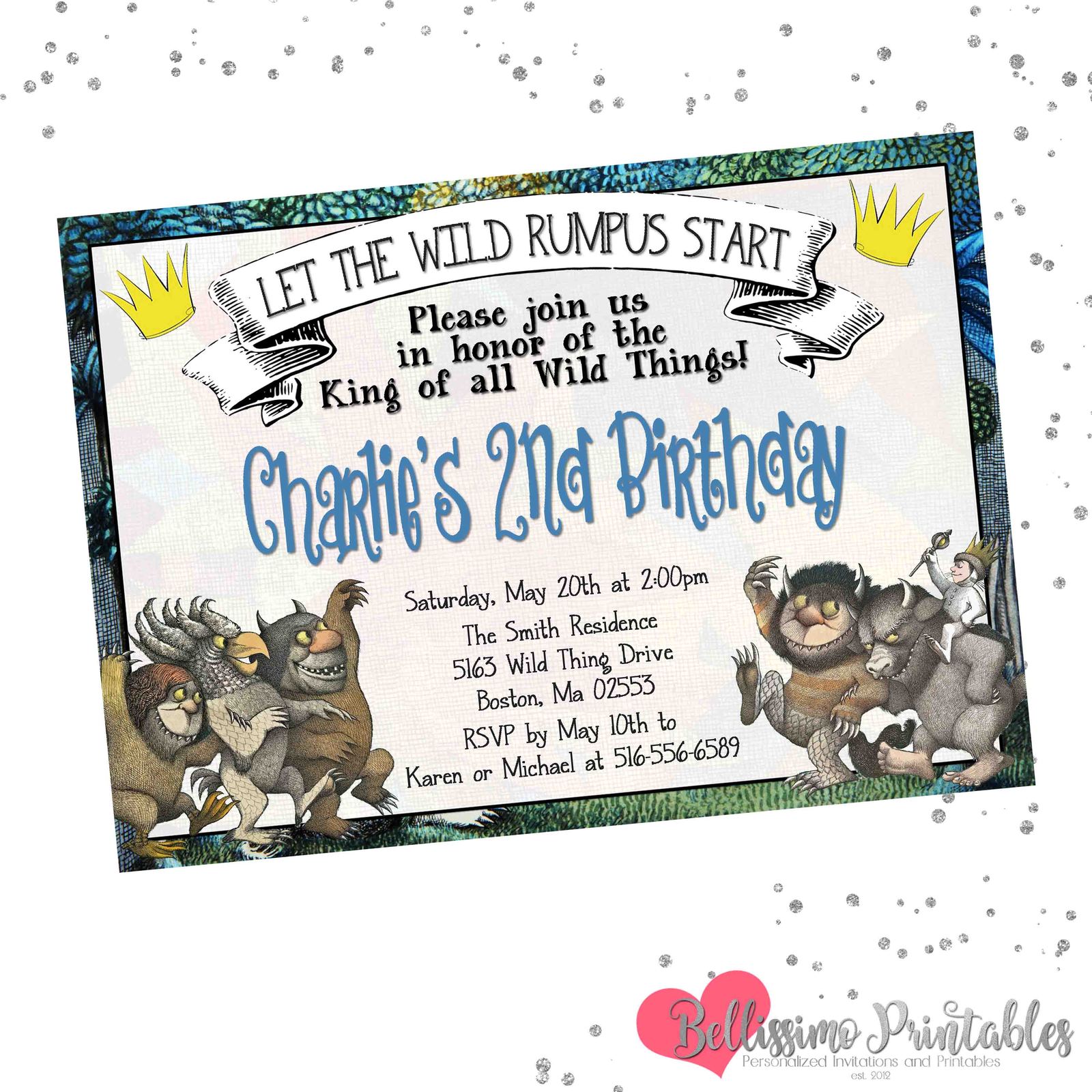 Where The Wild Things Are Birthday And 50 Similar Items
