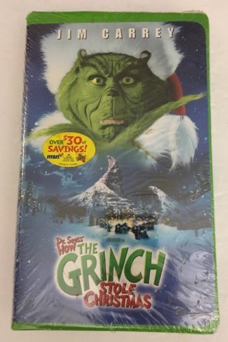 Dr Seuss' How the Grinch Stole Christmas(VHS,1990)RARE VINTAGE-SHIPS N ...