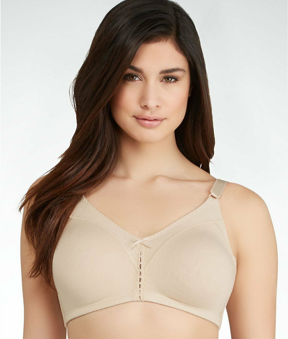 Bali Soft Taupe Double Support Cotton Wire Free Bra Us 38d Uk 38d Bras And Bra Sets