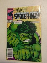 000 Vintage Marvel Comic Book Web of Spider-Man #7 October Hulk Cancel C... - $16.99
