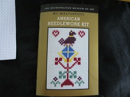 Metropolitan Museum of Art AMERICAN NEEDLEWORK KIT with BOX FRAME - Comp... - $8.00