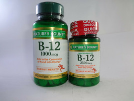 Nature's Bounty Vitamin B-12 1000 mcg 200 Tablets +75 Quick Dissolve - $18.65