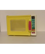 Vintage American Plastic Toys 1980’s Microwave, Girls Kitchen Play set Rare - $19.79