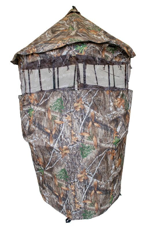 Tree Stand Blind With Roof Bow Master or Gun Blind Mossy OakTree