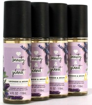 4 Ct Love Beauty & Planet 4 Oz Lavender & Argan Natural Oils Infusion Hair Oil