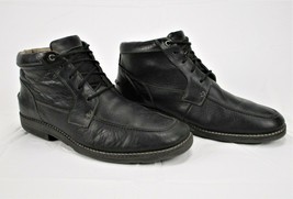 Florsheim Trapper Boot Mens Sz 10 M Leather Insulated Waterproof Black Footwear  - $38.61