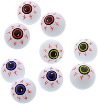 12 Eyeball Plastic Eyeball Halloween Ping Pong Fake Zombie Balls for Halloween image 1