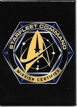 Star Trek Discovery TV Starfleet Command Mission Certified Refrigerator Magnet - $3.99