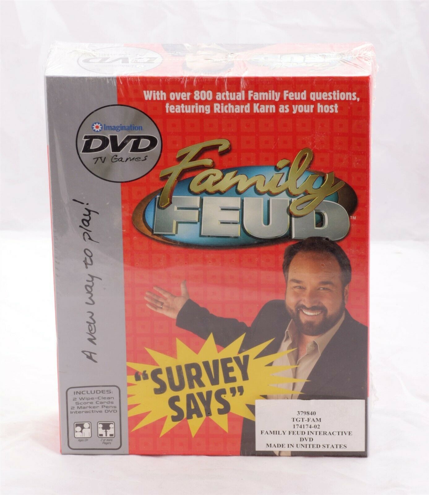 Family Feud DVD Game Richard Karn Survey and 17 similar items