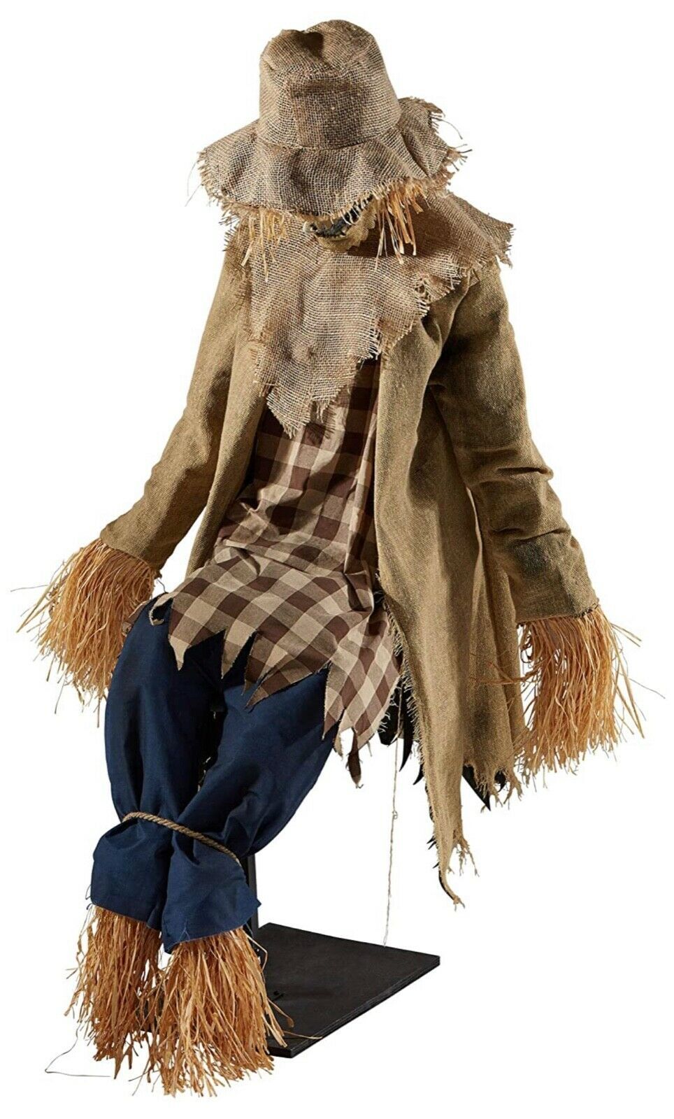 Halloween prop decoration Animatronic Jack Straw animated scarecrow 5.8