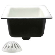 GSW Floor Sink with Dome Strainer 12”x 12”x 6 For Restaurant/Bar/Buffet ... - $92.06