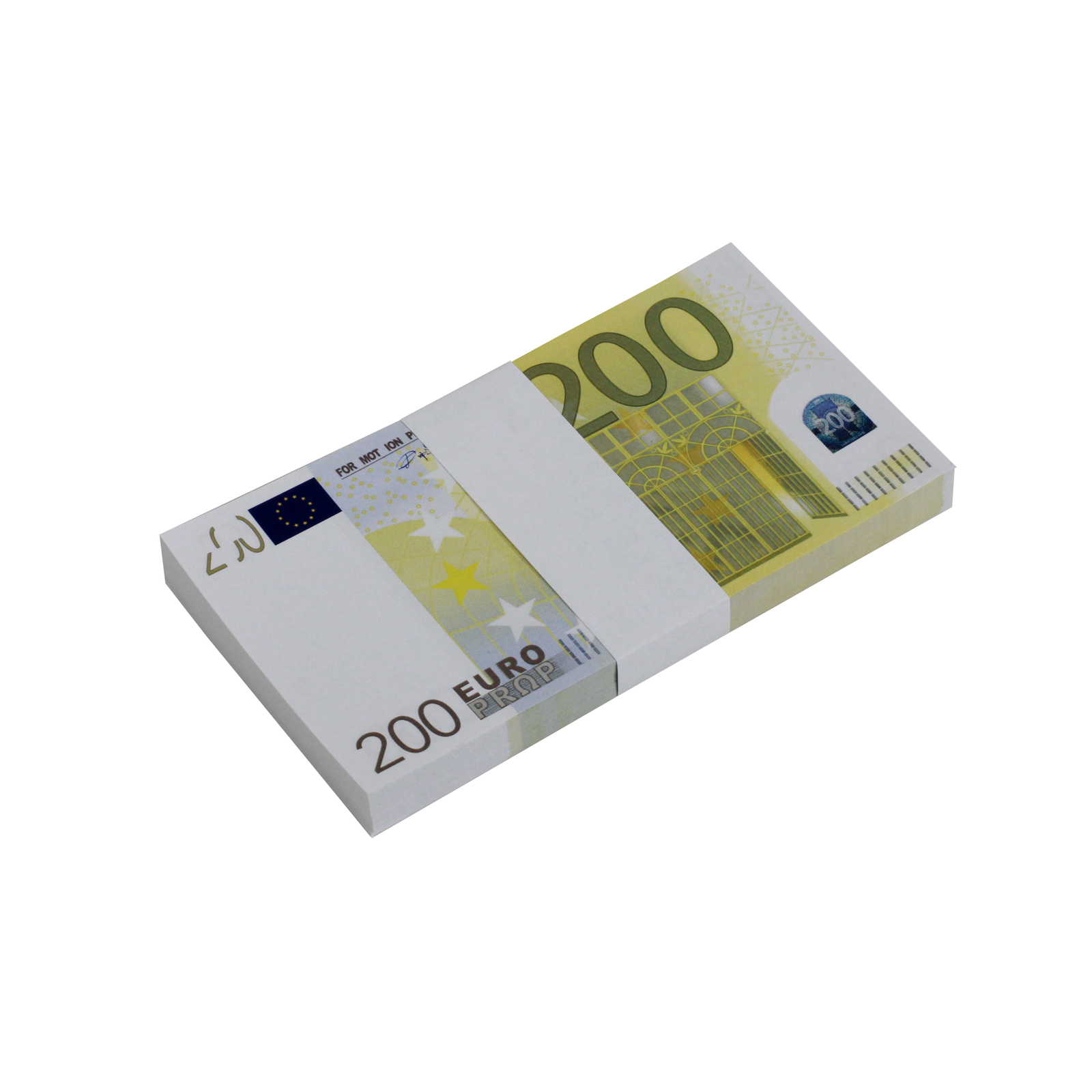 PROP MOVIE MONEY Euro Series €100 Full Print Prop Money Stack