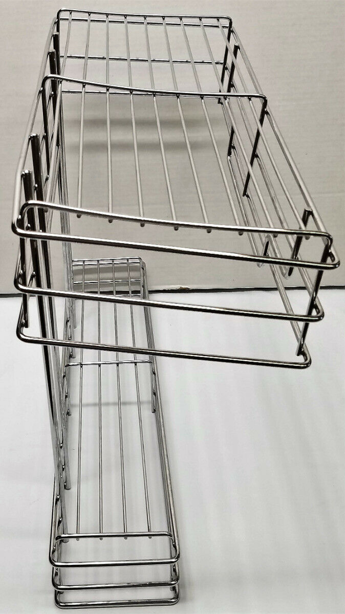 Richelieu Pull Out Organizer 9" x 18.5" Chrome (USED) Racks