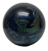 Ebonite Tornado Bowling Ball Pearly Navy Blue Green Silver 11 lbs 2 oz - $64.35