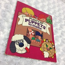 Plenty of Puppets to make Paperback Childrens Book Troll Associates Vtg ... - $9.49