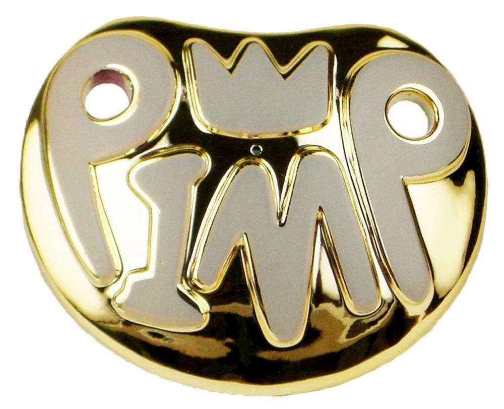 BILLY BOB GOLD PIMP CHILDRENS PACIFIER  baby pacifer teether TODDLER CHILD new