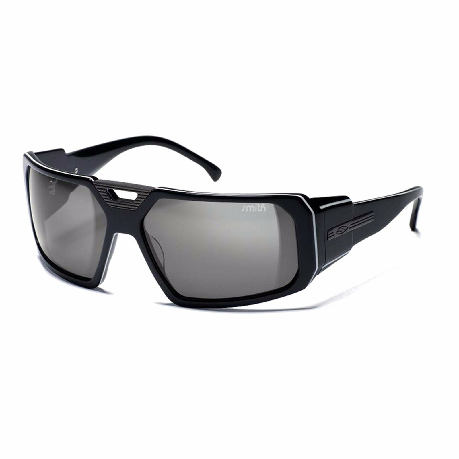 Primary image for SMITH OPTIC YES YES Y'ALL SUNGLASSES BLACK WHITE FRAME, GRAY LENS 125-16-65