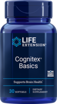 4 PACK Life Extension Cognitex Basics 30 softgels brain memory NON GMO  image 1