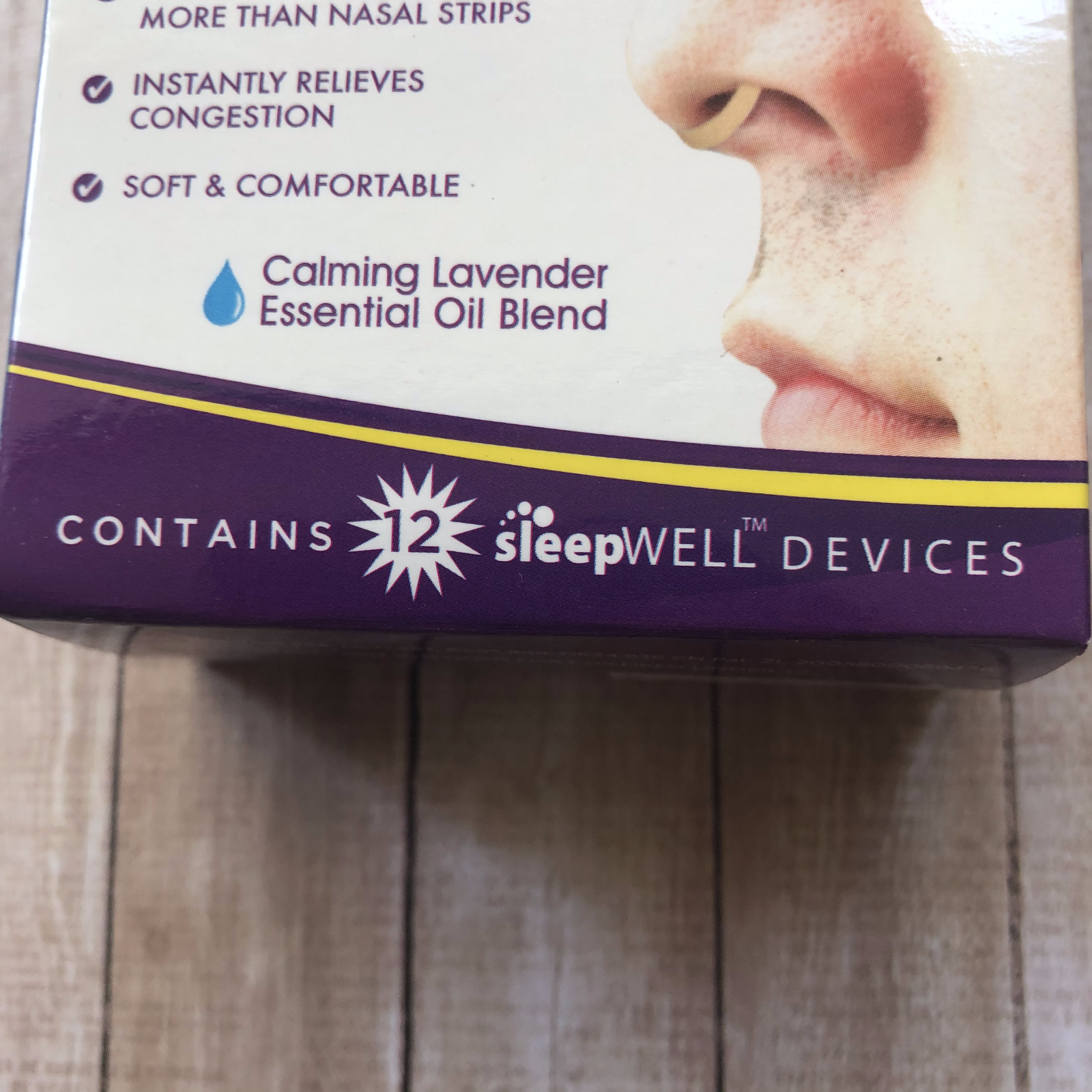 SleepWell Sleep Snore Internal Nasal Dilator Snoring Relief Contains 12
