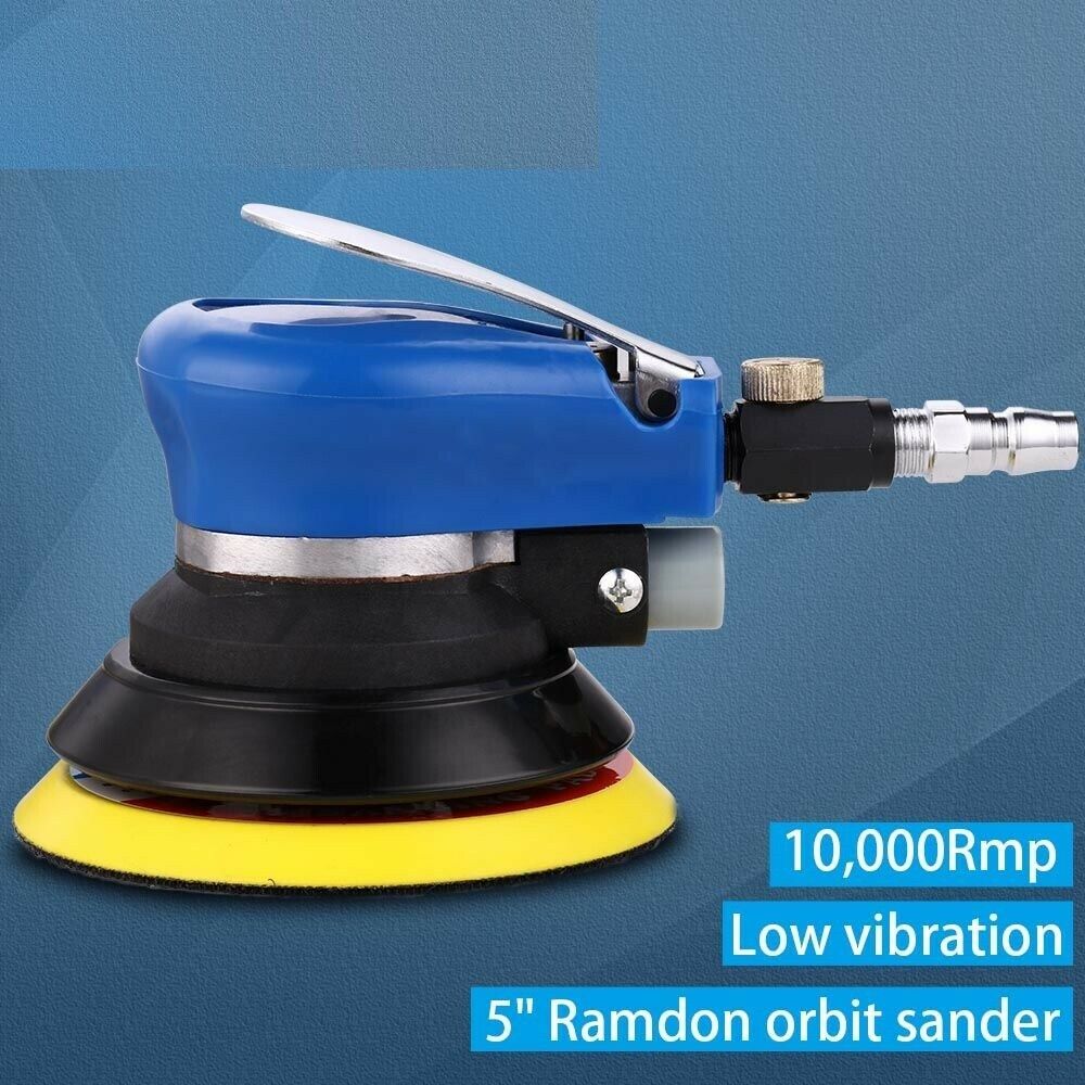 Car Polisher Air Sander Low Vibration Palm Random Orbital Detailing