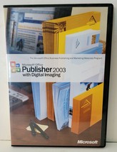 Microsoft Office Publisher 2003 with Digital Imaging 9 - $25.11