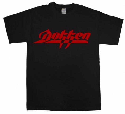 DOKKEN T-shirt New Black