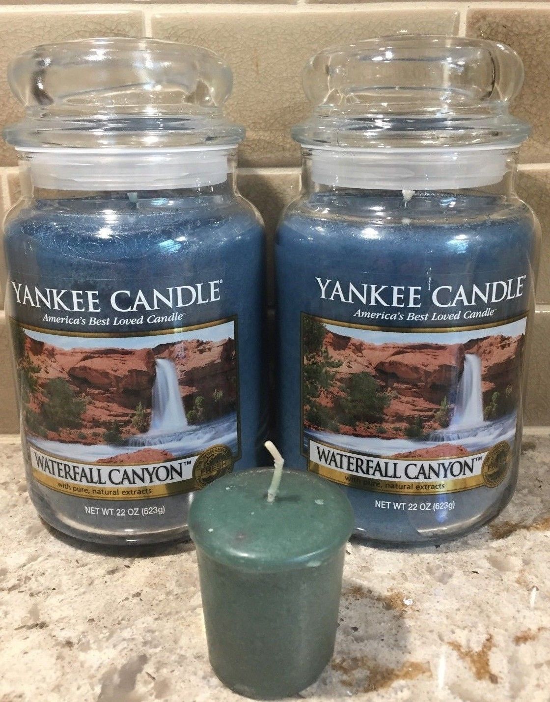 Yankee Candle Bundle of 6 Island Waterfall Tarts Wax Melts