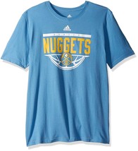 NBA Youth Denver Nuggets Balled Out Short Sleeve Tee-Light Blue-M 10-12 - $10.39