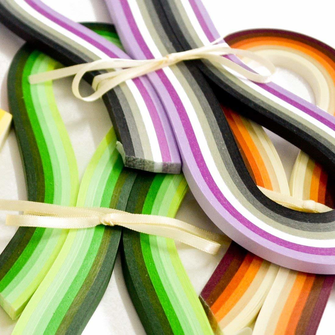 Juya Paper Quilling Set 720 Strips 36 Colors 54cm Length/strips 3/5/7