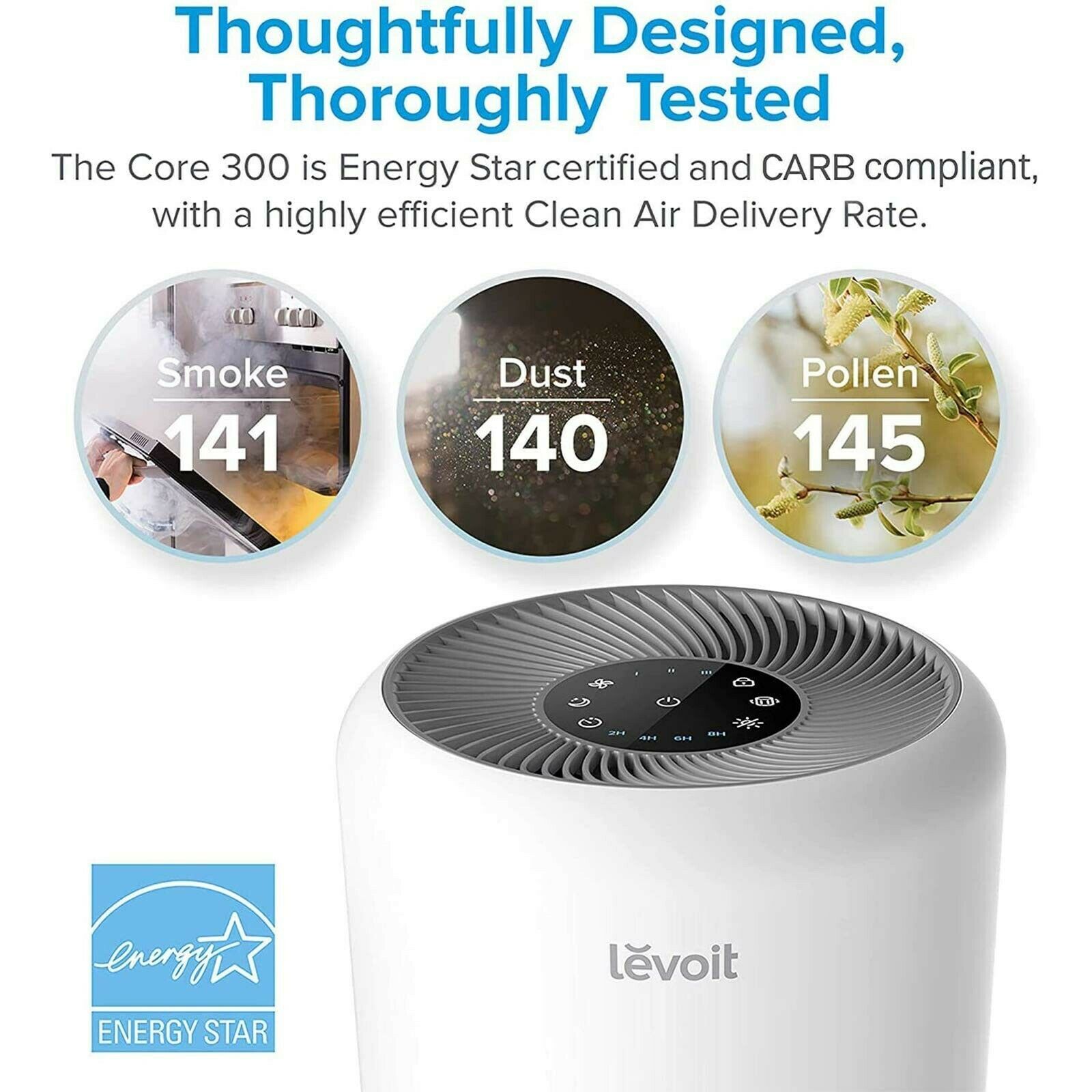 LEVOIT Air Purifier for Home Allergies and Pets Hair Smokers in Bedroom