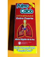 PULMO CALCIO Jarabe Original 180ml † ALIVIO RAPIDO PARA LA TOS  EXTRA FU... - $24.69