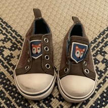 Toddler Boy Gymboree Fox Slip On Shoes Size 4 - $11.87