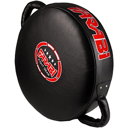 Farabi Real Leather Strike Pad Boxing Pads Muay Thai MMA Taekwondo
