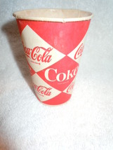 Vintage Coca Cola Paper Cup - $1.99
