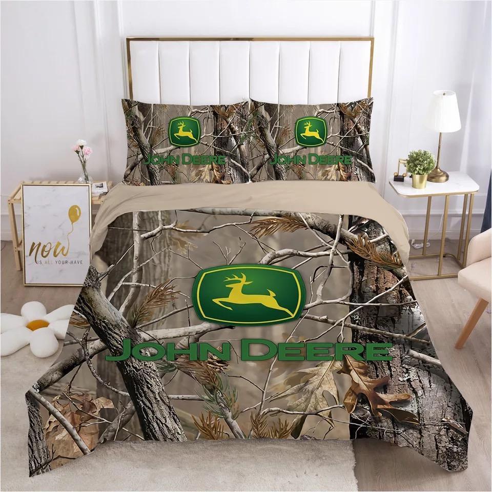 John Deere Duvet Cover Quilt Cover Pillowcase Bedding Set Bed Linen