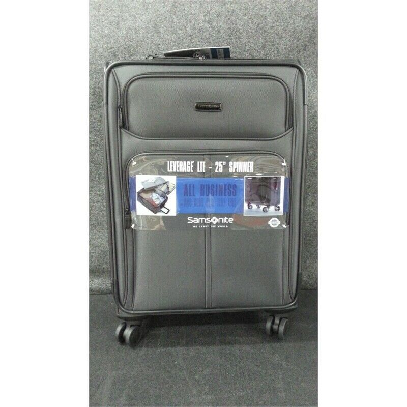 samsonite leverage lte expandable softside luggage with spinner wheels