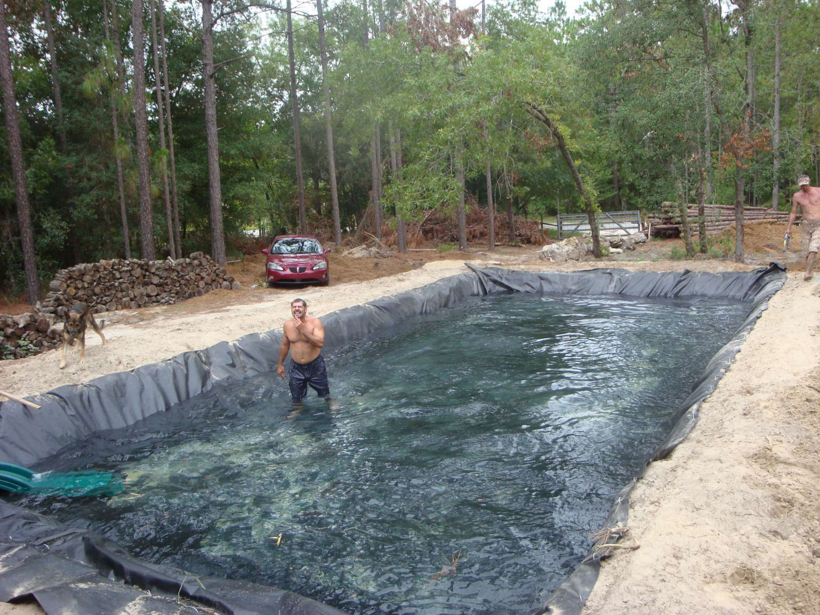 35x40 Pond liner, geofiber, membranes, tarp, roof, barrier