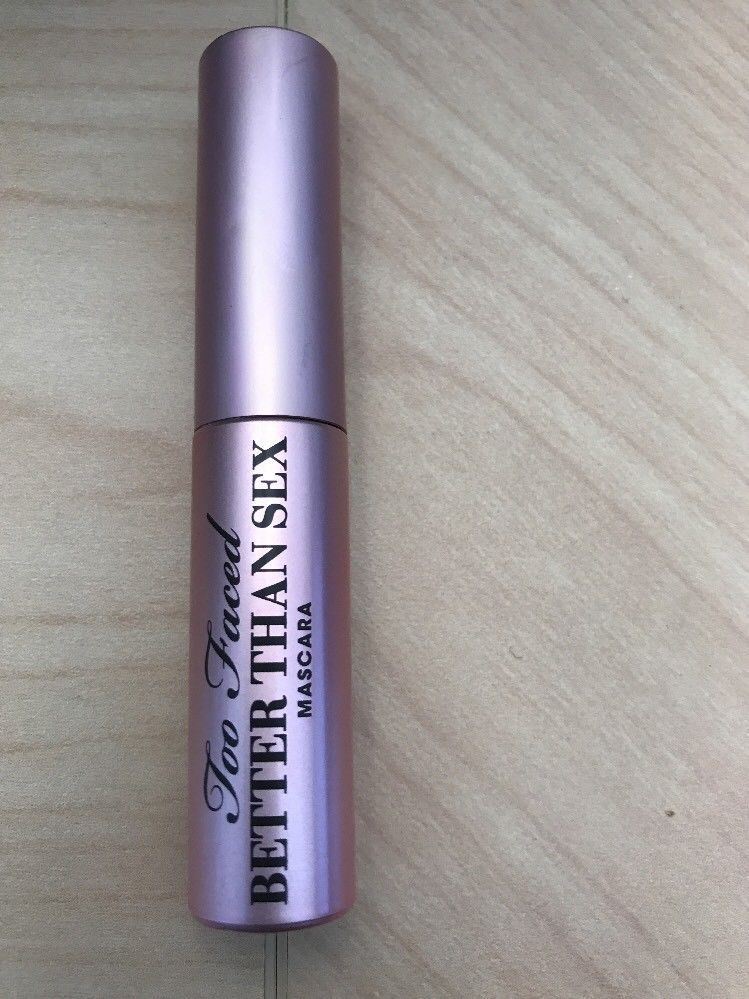 Too Faced Better Than Sex Mascara Mini 0.17 Travel Size New Nwob Mascara