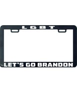 LGBT FJB Let&#39;s Go Brandon Joe BIden funny license plate frame - £5.84 GBP