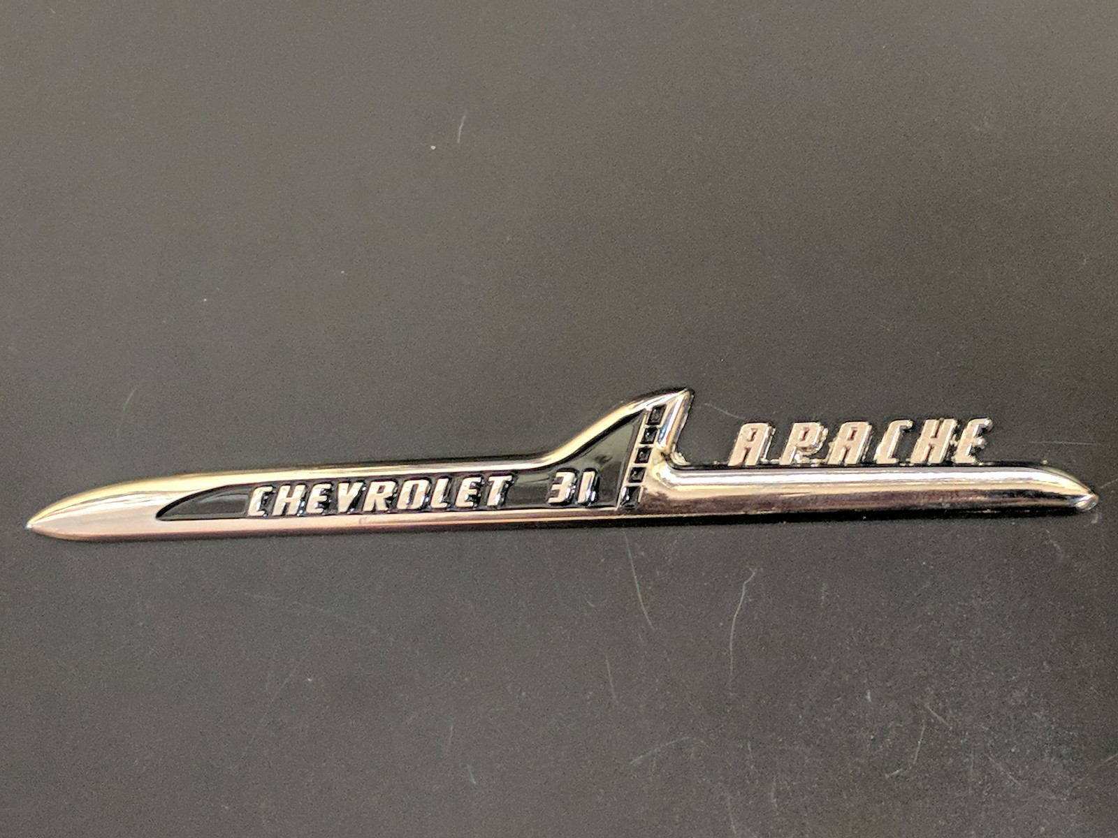 1958 Chevrolet Apache Fender Emblem/Toolbox Magnet