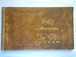 1967 67 Mercury Cougar owner's manual Ford Lincoln Mercury Division - $14.84