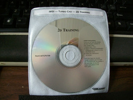 turbo cad 2d training cd-rom great condition - $34.00