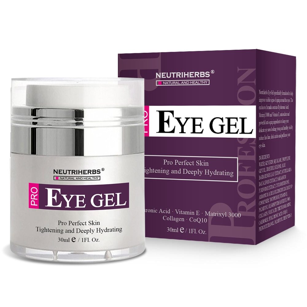 Neutriherbs Effective Eye Gel Cream for Dark Circles Puffiness Wrinkles