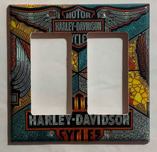 Harley-Davidson MotorCycles Light Switch Outlet Wall Cover Plate Home decor image 9