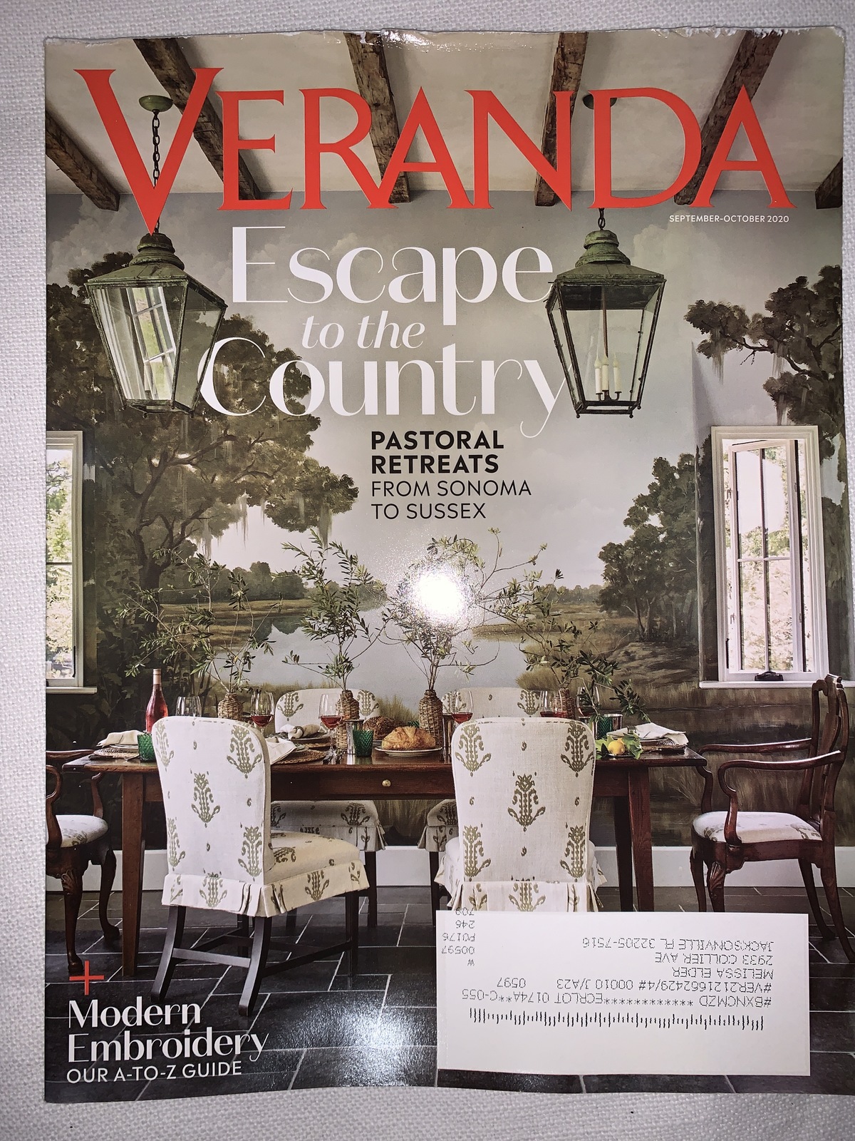 Veranda Magazine Magazine September October 2020 Escape To Country   A2B95AFE 12DE 4F14 A38B 2F18F0ED6365 