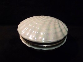 Italian White Clamshell Style Dresser Jar For Perugina by Aurora  Floren... - $19.80