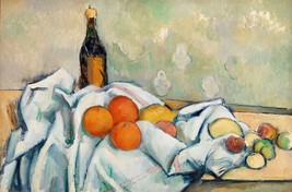 12537.Room Wall Poster.Interior art design.Paul Cezanne painting.Bottle ... - $14.25+